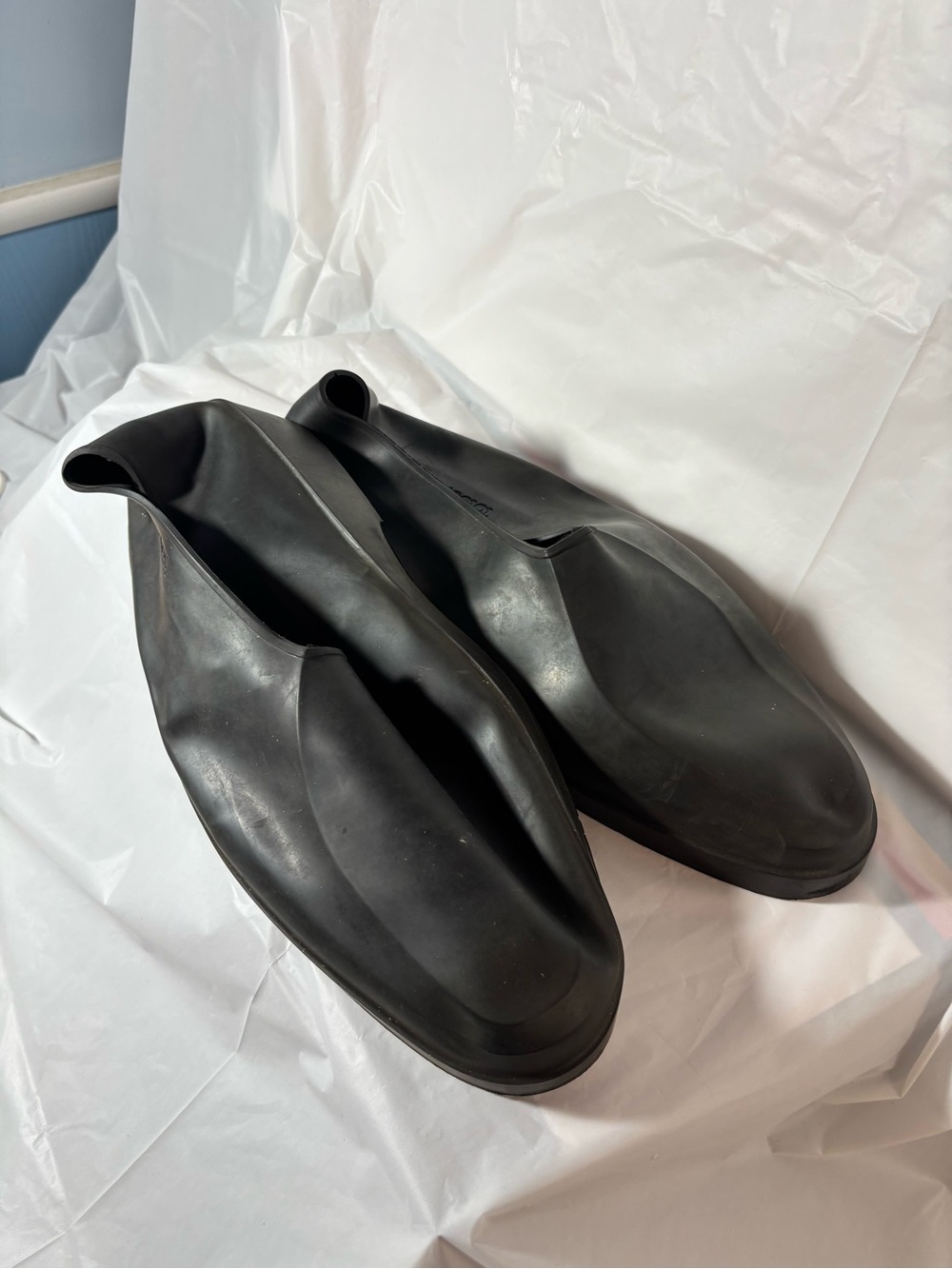 Totes size L Black Slip-On Rubber Shoes